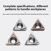 AFDJ TBGH Type Trapezoid CNC Inserts Fine Turning Boring Inner Holes OEM Titanium Aluminum Nitride Coated 55HRC Ceramic 1 Year
