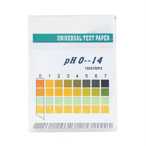 Bandelettes de test de pH de l'eau liquide Lab 100, bandelettes de mesure du pH 0-14 - Product Image 2