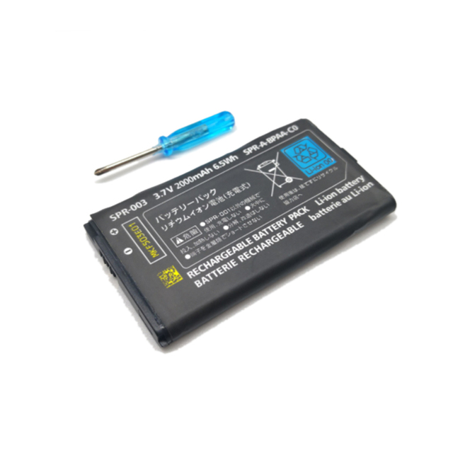 3.7V 2000mAh Rechargeable Batteries for 3DS XL GamepadReplaced Battery for 3DS Console