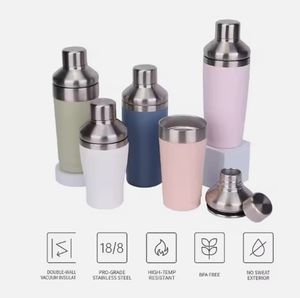 Logo personnalisé 20oz en acier inoxydable <span class=keywords><strong>Martini</strong></span> Cocktail Bar Shaker de qualité alimentaire large bouche gobelet isolé - Product Image 2