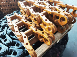 היטאצ'י ex60 1 ex200 d8n מכלול מהדק יונדאי חגורה 312 מחפר דחפור שרשראות קישור מסלול - Product Image 2