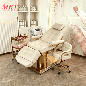 <span class=keywords><strong>Lit</strong></span> de massage de luxe pour salon, personnalisable en différentes couleurs, avec 3 moteurs réglables, <span class=keywords><strong>lit</strong></span> de beauté 3 moteurs pour cils et soins du visage - Product Image 1