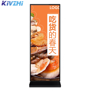 4k 75-inch toàn màn hình tầng thường vụ kỹ thuật số biển kiosk 3840x1440 LCD nhựa Microphone Loa Cửa hàng bán lẻ trung tâm mua sắm - Product Image 4