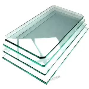 10mm 12mm Float Panneau de verre trempé transparent Fabricant de verre de construction Fabricant de décoration Verre à faible teneur en fer