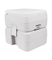 SEA FLO extérieur moderne forme carrée Portable toilette en plastique une pièce caravane Douche toilettes p-trap Drainage pour Camping