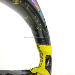 Volante a LED in fibra di carbonio forgiato personalizzato per volante a 2018 2022 <span class=keywords><strong>Honda</strong></span> Accord 10th odissea - Product Image 4