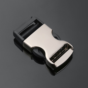 Semi Metal Side Release Buckle Zinc Alloy Adjustable <b>Webbing</b> Buckle For Bags Backpacks Luggage Belts Durable Fasteners - Product Image 2