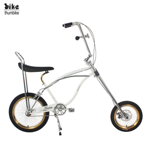 Bicicletta per Adulti Personalizzata Stile Harley <span class=keywords><strong>Bici</strong></span> Retrò Vintage con Pneumatici da 20 Pollici e 16 Pollici <span class=keywords><strong>Bici</strong></span> <span class=keywords><strong>Chopper</strong></span> - Product Image 3