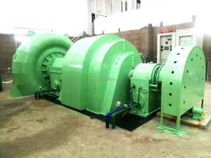 프란시스 장비 1200kw 3200kw 5mw 수력 터빈 및 발전기 소형 발전소 - Product Image 5