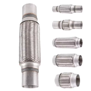 أنابيب عادم السيارات من SYPES ، إكسسوارات أنابيب عادم السيارات من الفولاذ المقاوم للصدأ ، أطراف عادم بغطاء ناعم ، وصلة مرنة مرنة مرنة من bellow flex coupling 63 - Product Image 1