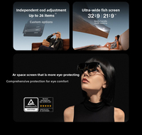 Gafas AR Inteligentes de Alta Tecnología One Pro, 3DoF Nativo, Space Hover X Prism, Máquina Óptica de Nueva Generación