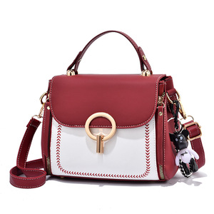 Sac à bandoulière pour femme, sac messager, sac à main en cuir PU de créateur - Product Image 1