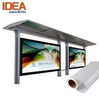 Película PET Retroiluminada para Publicidad Interior, Translúcida, Compatible con Impresión UV Eco-solvente, para Carteleras en Aeropuertos, Metro y Centros Comerciales