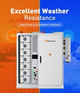 Système de stockage d'énergie tout-en-un 50 kWh LiFePO4, batterie lithium 112 kWh, onduleur hybride solaire 50 kW pour projets renouvelables sur réseau - Product Image 5