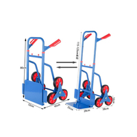 Carretilla de Mano OEM de 400 kg para Subir Escaleras, Carro de Mano para Subir Escaleras, Vehículo para Subir Escaleras para Manipulación de Carga