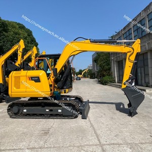Mini excavadora China 908F 7,8 toneladas pala de draga pequeña Digshell a la venta con precio de fábrica con marco reforzado - Product Image 5