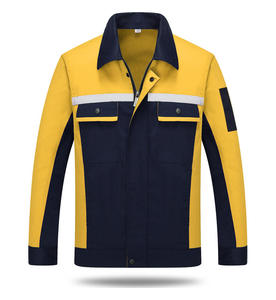 Nam giới và phụ nữ an toàn phù hợp với đầy đủ quá trình Polyester-Cotton công nghiệp tay áo với mức độ cao của bảo vệ - Product Image 1