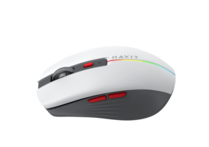Ratón Inalámbrico de Modo Dual HAVIT MS65WB, 7 Colores de Iluminación, Recargable, Compatible con BT, Ergonómico - Product Image 2