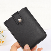 Dompet Kartu Kredit Tipis Multi-slot Anti RFID Minimalis untuk Saku Depan