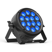 Projecteurs de scène PAR 180W 14LED RGBW contrôlés par DMX512 pour scène, fête, concert, église, mariage, théâtre, DJ, éclairage PAR