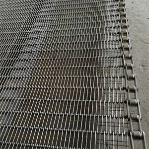 中国ステンレス鋼ロッドチェーンコンベアベルト金属ワイヤーメッシュプレーンウィーブ溶接加工サービスハニカムデザイン - Product Image 5