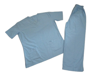 Reutilizable y lavable 100% algodón suave Unisex Quirúrgico Scrub Coat/ Hospital Dress Doctor Quirúrgico Uniforme - Product Image 6