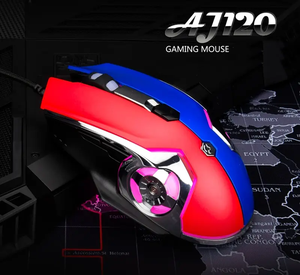 <span class=keywords><strong>Souris</strong></span> de jeu rétro-éclairée RVB filaire 3200DPI populaire avec poulie de lecteur PUBG programmable à 6 boutons-bouton latéral Mini Style 3D - Product Image 5