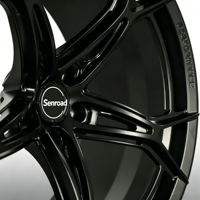 Jantes forgées légères 5*112/120/114.3 15-24 pouces, style cinq branches, jantes forgées hybrides pour Tesla, Toyota, BMW, Benz, Porsche