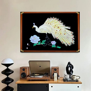 Бумажная живопись в стиле нематериального культурного наследия: животные, цветные полосы, модель K-18, бренд ZM, Китай (Цзянси) - Product Image 1