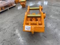 Attache rapide hydraulique robuste à double verrouillage de sécurité pour excavatrice de 24 tonnes