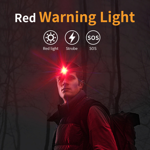 Super luminoso ricaricabile ad alta potenza <span class=keywords><strong>LED</strong></span> torcia luce IP65 Rated agli ioni di litio interruttore per campeggio caccia escursioni - Product Image 6