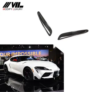 Wijzigen Luxe A90 Carbon Fiber Hood Scoop Ventilatieopeningen Voor Toyota Supra A90 2019-2020