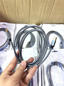 USB C USB B 2.0 câble tressé pour Epson pour HP pour <span class=keywords><strong>Canon</strong></span> MacBook Pro Samsung pour <span class=keywords><strong>imprimante</strong></span> caméra Microphone - Product Image 6