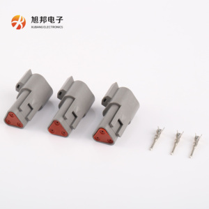 Deutsch DT loạt DT04-3P nam phích cắm 3-Pin ô tô kết nối kích cỡ khác nhau đồng địa chỉ liên lạc Nylon nhựa Ô Tô Nhựa - Product Image 3