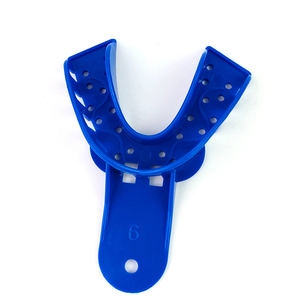 Bandeja <span class=keywords><strong>Dental</strong></span> de Plástico Azul Resistente a Altas Temperaturas, Herramienta Portátil para Impresiones Orales - Product Image 2