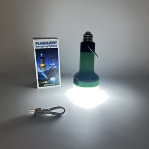 Xách tay E27 sạc <span class=keywords><strong>LED</strong></span> khẩn cấp ánh sáng bóng đèn năng lượng mặt trời Powered ngoài trời cắm trại ánh sáng với Hooks Đối với trang chủ sử dụng - Product Image 6