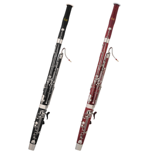 SLADE <span class=keywords><strong>Bois</strong></span> vent Instruments de Musique Professionnel Rouge Noir C Key Tone <span class=keywords><strong>Hautbois</strong></span> Basson Usine Vente En Gros Érable - Product Image 1