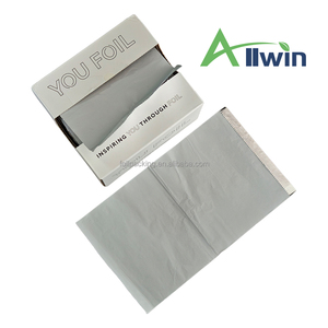 <strong>Aluminum</strong> <strong>Foil</strong> for Highlights Alumihair 13x28cm Pack of 500 Non-slip Branded Hair <strong>Foil</strong> Branded Hair <strong>Foil</strong> OEM Brand - Product Image 4