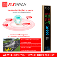 Solution API/SDK d'intégration de barrière de stationnement intelligente PASVISION pour la gestion du trafic intensif commercial, en acier inoxydable, indice de protection IP68, légère