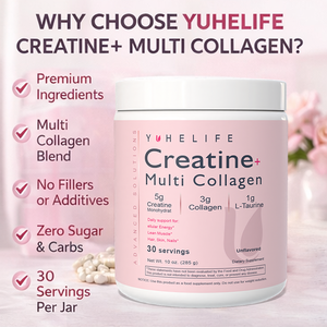 Creatina e Collagene in Polvere a Marchio Privato, Creatina Micronizzata, Integratore Energetico per Donne - Product Image 2