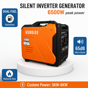 SELOSEN 6Kw 8Kva 5kW Dual Fuel <b>Quiet</b> <b>Generator</b> Clean Pure Sine Wave Power for Camping Emergency Home Use - Product Image 1