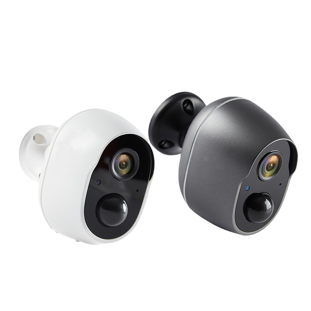Tuya WiFi Battery/Solar/Mains Powered 2MP IP66 Waterproof Outdoor Home Security Camera with 128G TF Card