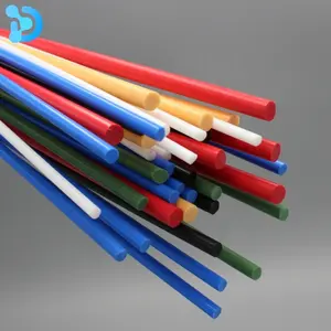 Batang Ptfe Ekstrusi Warna-warni Yang Dicetak Bar Ptfe