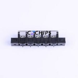 KF78CM-13.0-5P Barrier Terminal Block Through hole Component (THT),P=13mm Connector With Cover Plate 13mm 1x5P Straight Pin - Product Image 1