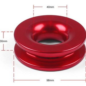 Câble de récupération 45000lbs pour treuil, en métal bleu, avec corde synthétique – Utilisation exclusive - Product Image 5