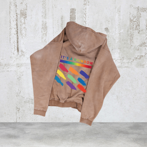 Sudadera con capucha y cremallera de Otoño de alta calidad para hombre, Sudadera con capucha holgada con estampado digital y bordado - Product Image 3