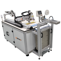 Machine à coudre industrielle robotisée SOMAX SM-21ST à grande vitesse pour le nettoyage automatique des bords de serviettes en tissu, qualité supérieure