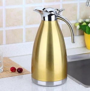Carafe isotherme à double paroi en acier inoxydable de 1,5 L et 2,0 L pour café - Product Image 2