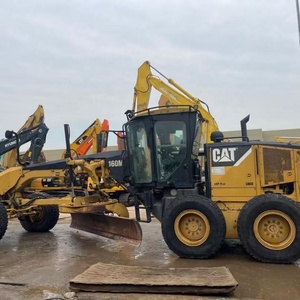 รถเกรดเดอร์มือสอง Caterpillar 160M 14M จากสหรัฐอเมริกา สภาพดีมาก ใช้งานน้อยมาก รวมชิ้นส่วนเครื่องยนต์หลัก - Product Image 2