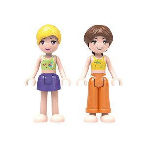 COGO-bloques de construcción de yate de 1 a <span class=keywords><strong>3</strong></span> para niñas, juguetes creativos de bloques de construcción para niños, 3072 - Product Image 4